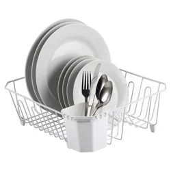 Real Home Innovations Real Home Dish Drainer small-white