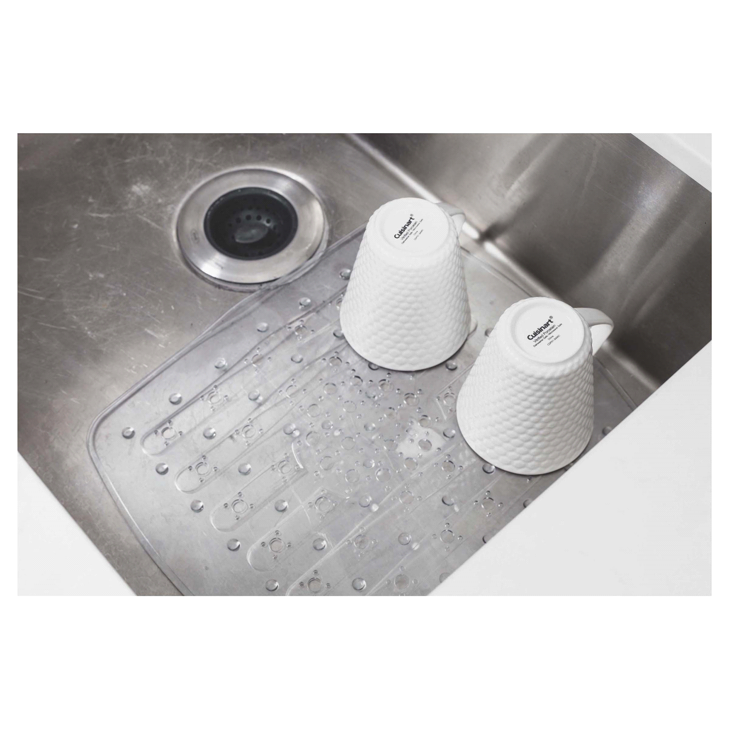 slide 3 of 3, Real Home Innovations Sinkmat small clear, SM