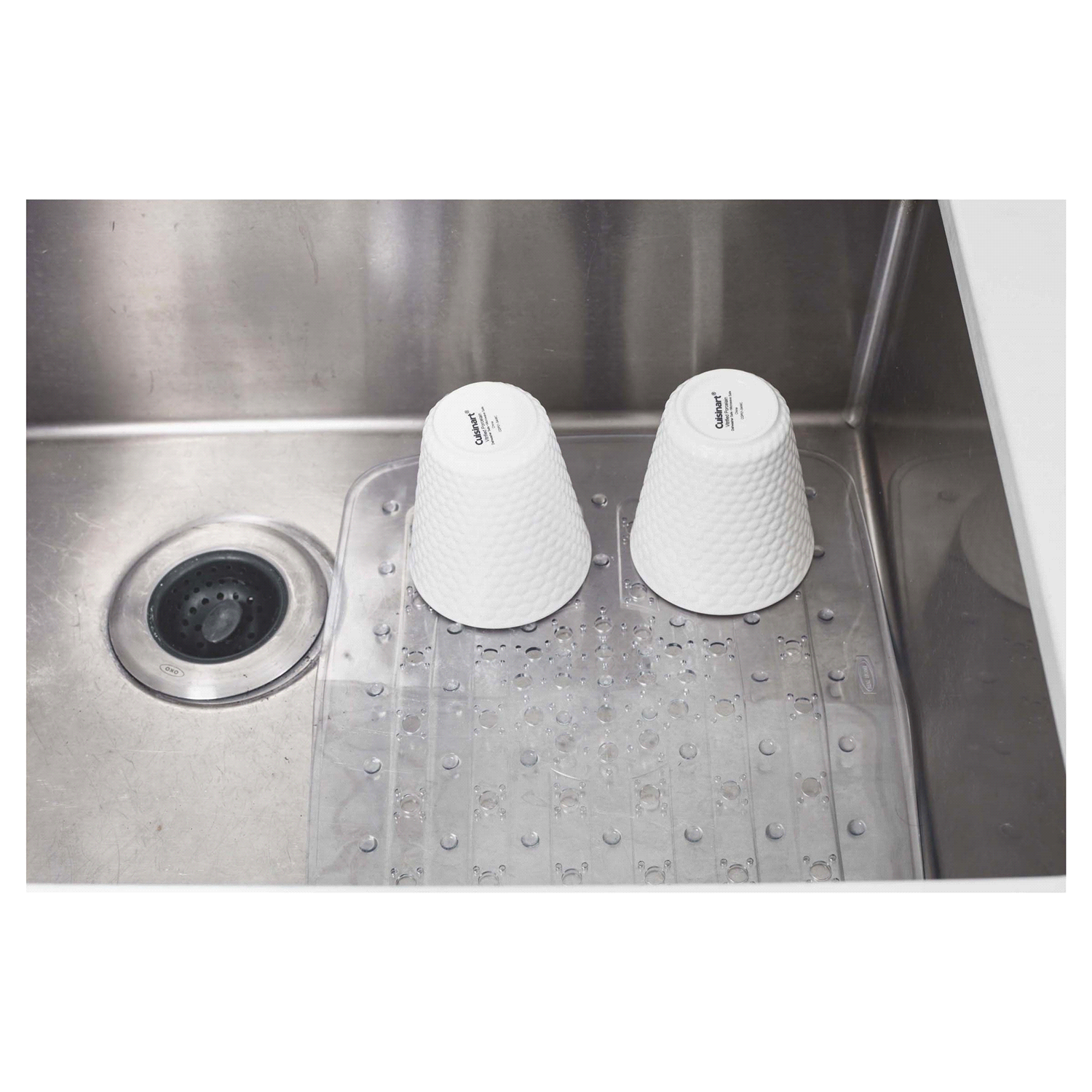 slide 3 of 3, Real Home Innovations Real Home Sinkmat Large Clear, LG