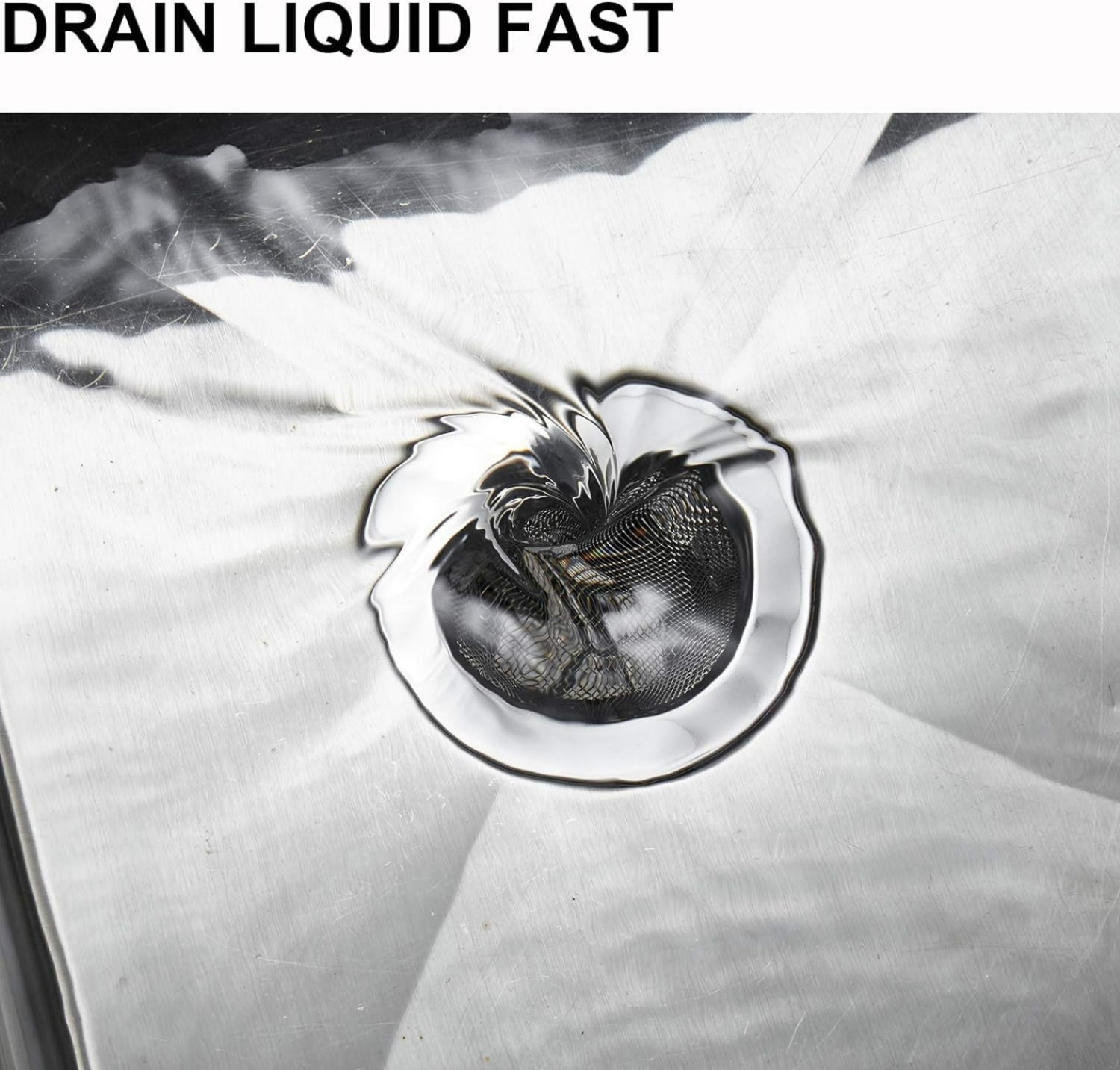 slide 4 of 6, RHI Mesh stainless Steel Sink Strainer, 1 ct