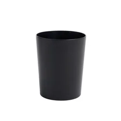 Real Home 6l Waste Can, Matte Black