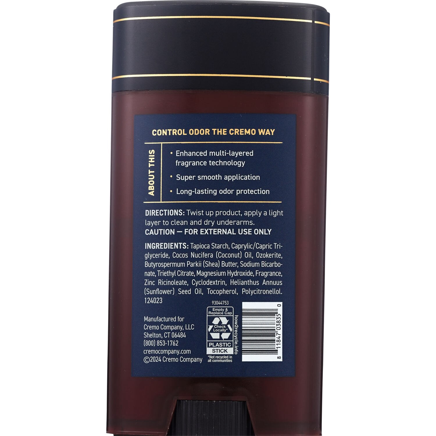 slide 7 of 7, Cremo Palo Santo Deodorant 2.65 oz, 2.65 oz