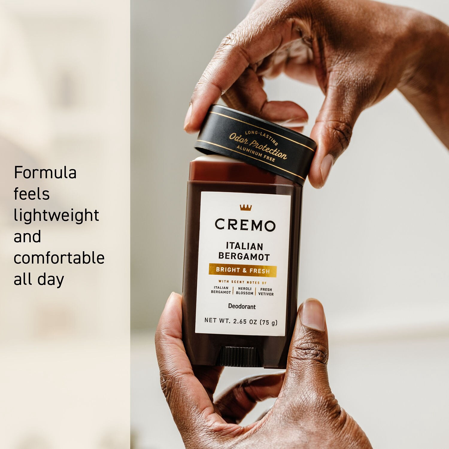 slide 7 of 7, Cremo Italian Bergamot Deodorant 2.65 oz, 2.65 oz