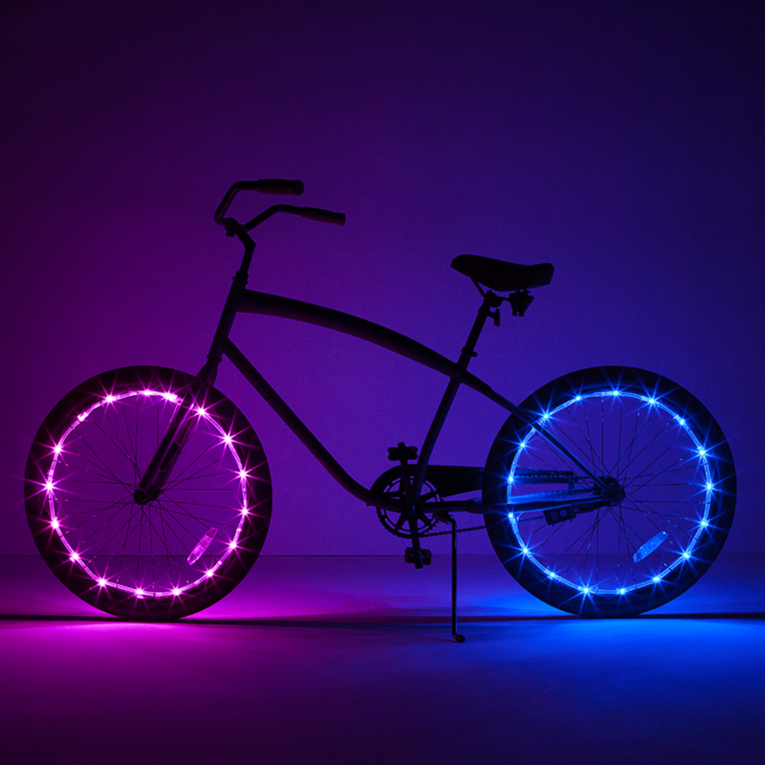 slide 3 of 7, Brightz Color Select Bike Wheel LED Lights, 1 ct