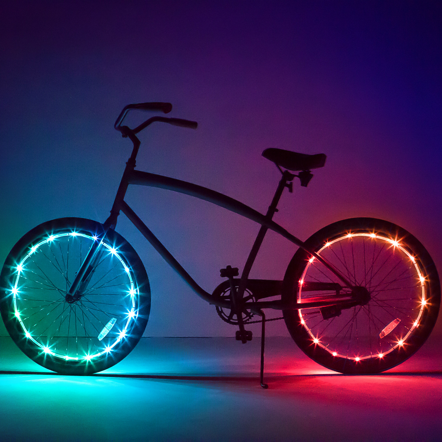 slide 6 of 7, Brightz Color Select Bike Wheel LED Lights, 1 ct