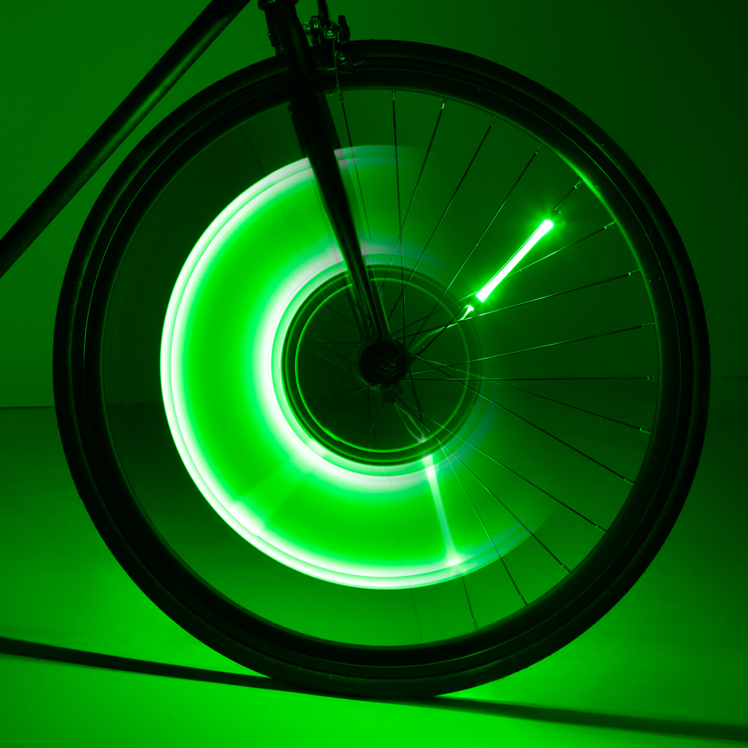 slide 3 of 5, Brightz SpinBrightz LED Bicycle Wheel Spoke Lights, 1 ct