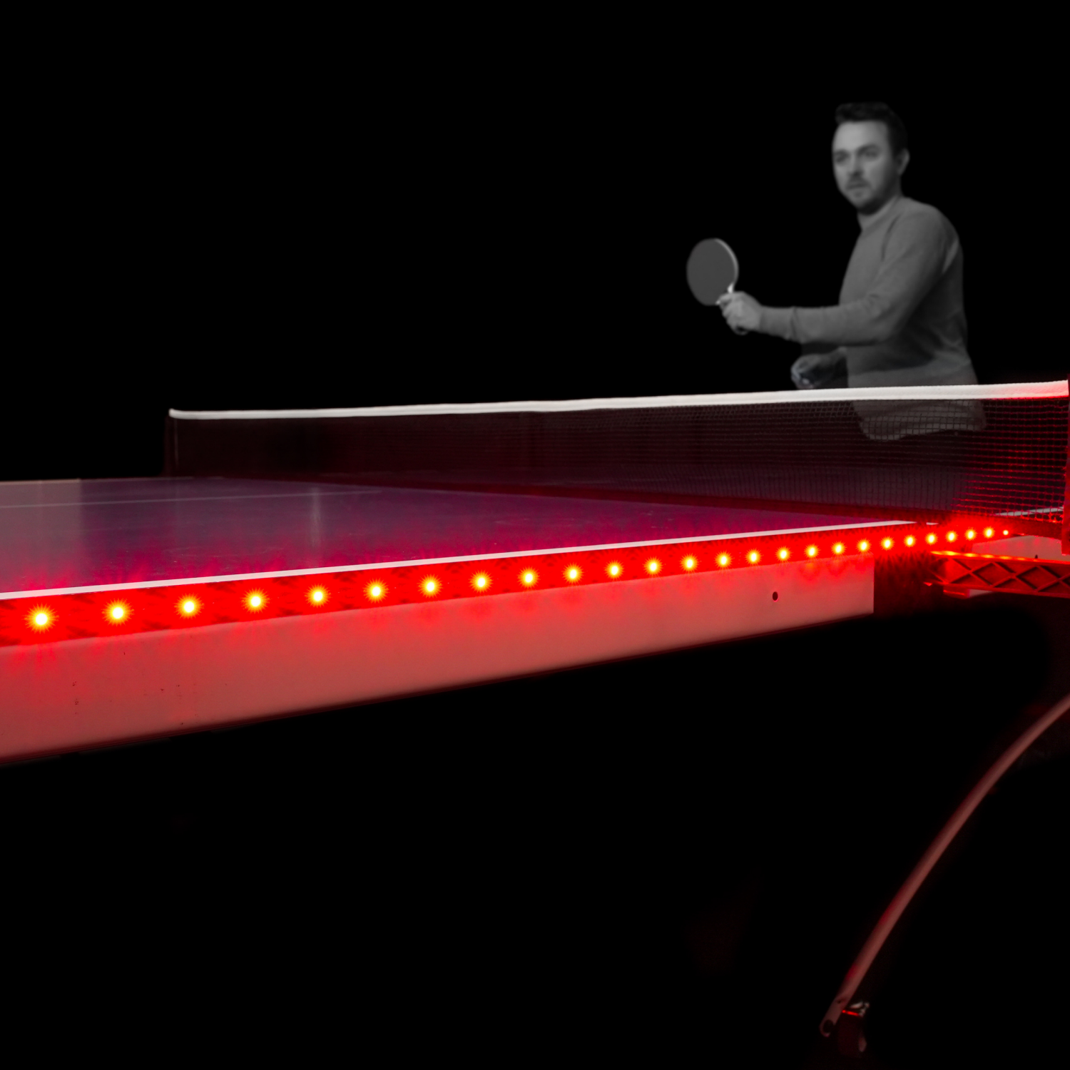 slide 6 of 6, BRIGHTZ Table Tennis LED Table Light Kit - Morph Through the Colors of the Rainbow or Select a Solid Color, 1 ct