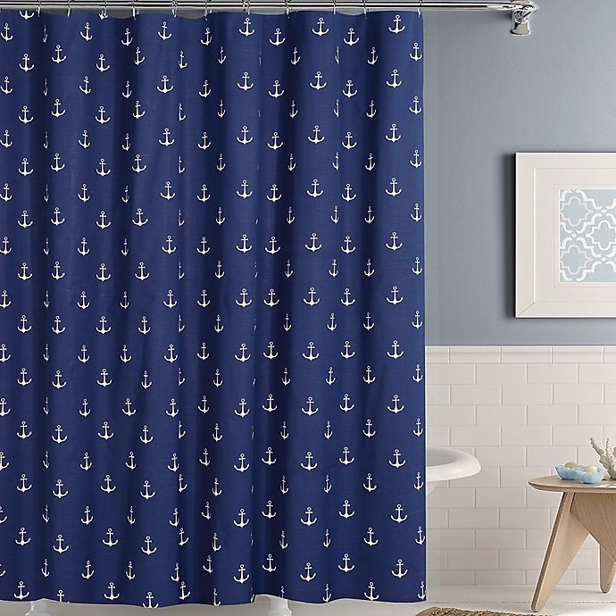 slide 1 of 1, Lamont Home Anchors Away Shower Curtain, 1 ct