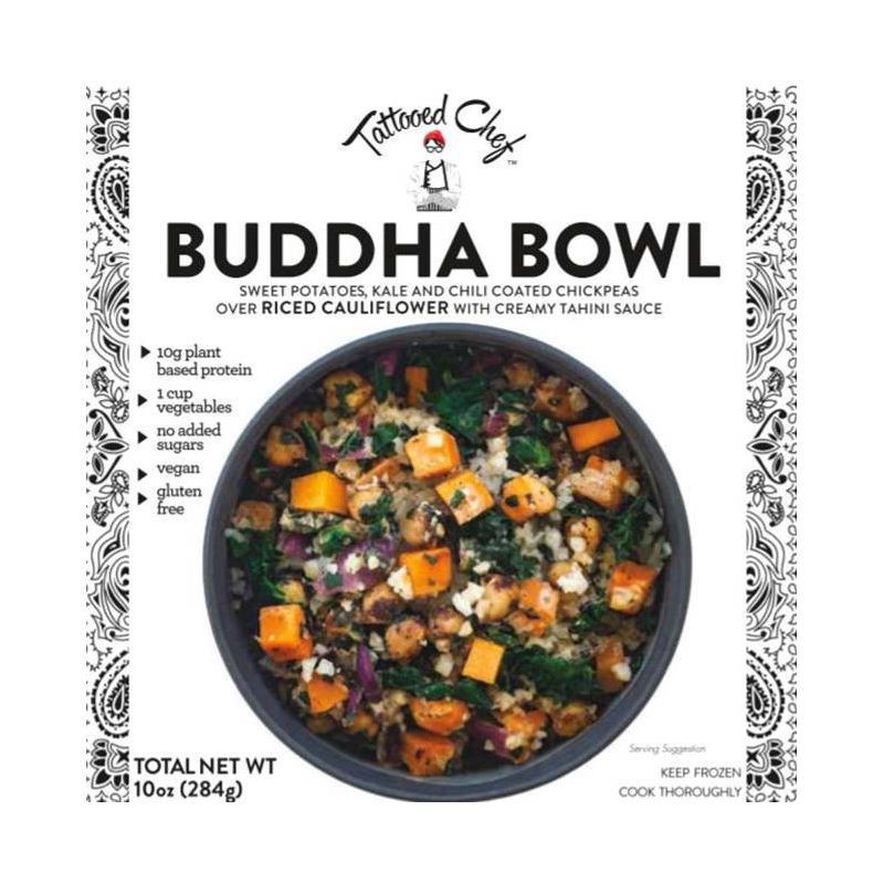 slide 1 of 1, Tattooed Chef Vegan Frozen Buddha Bowl - 10oz, 10 oz