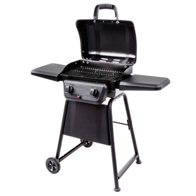 slide 2 of 8, Char-Broil American Gourmet 2-Burner Classic Gas Grill Model # 465636021, 1 ct