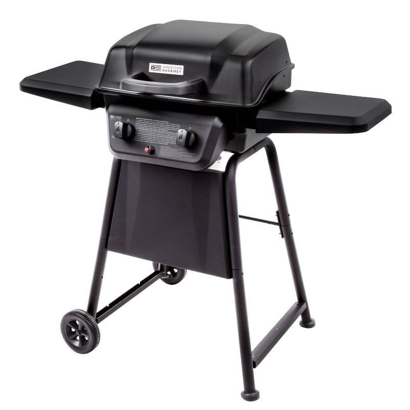 slide 1 of 8, Char-Broil American Gourmet 2-Burner Classic Gas Grill Model # 465636021, 1 ct