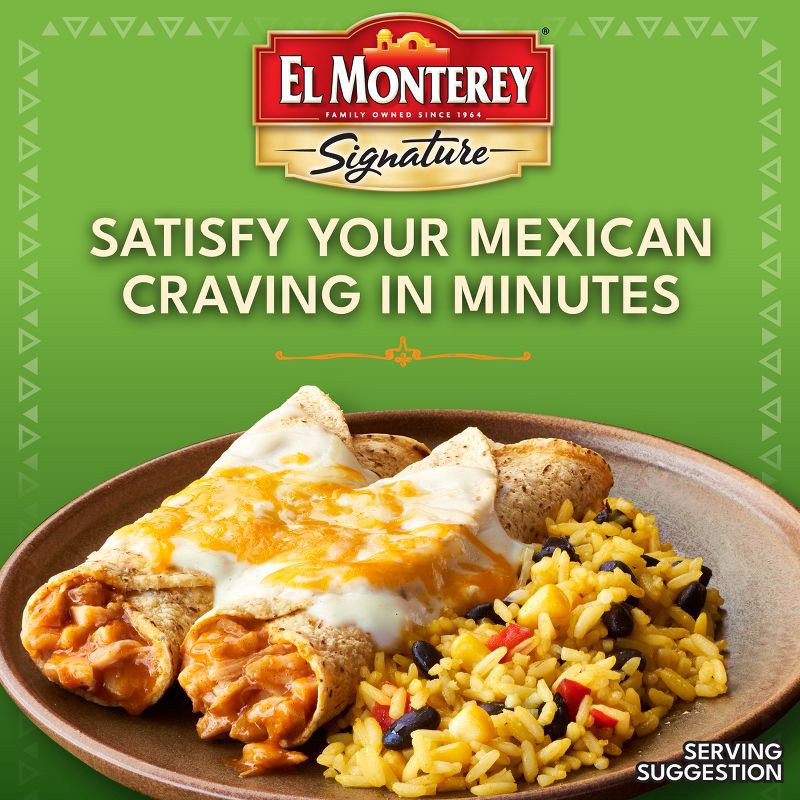 slide 6 of 10, El Monterey Signatures Frozen Chicken Enchiladas - 10.25oz, 10.25 oz