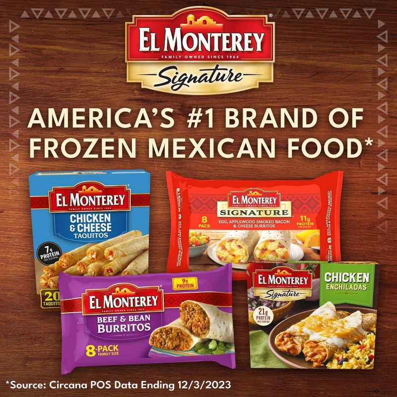 slide 8 of 10, El Monterey Signatures Frozen Chicken Enchiladas - 10.25oz, 10.25 oz