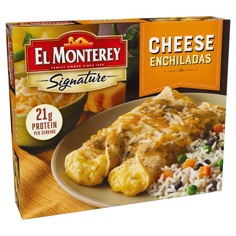 slide 4 of 11, El Monterey Signatures Frozen Cheese Enchiladas - 10oz, 10 oz