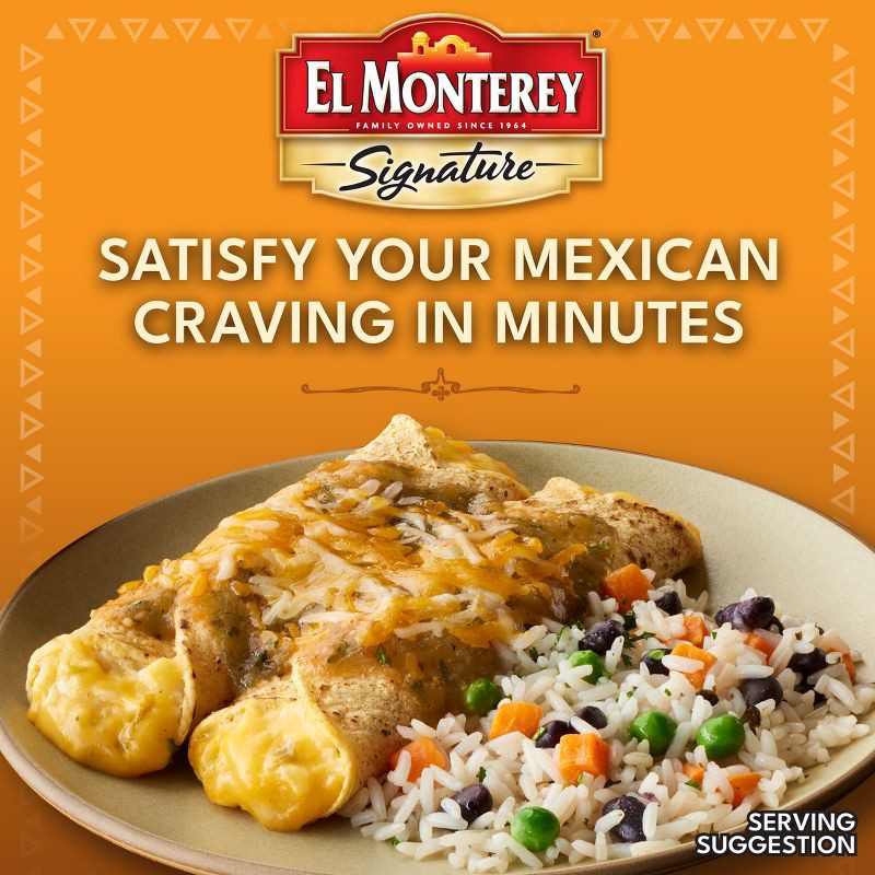 slide 8 of 11, El Monterey Signatures Frozen Cheese Enchiladas - 10oz, 10 oz