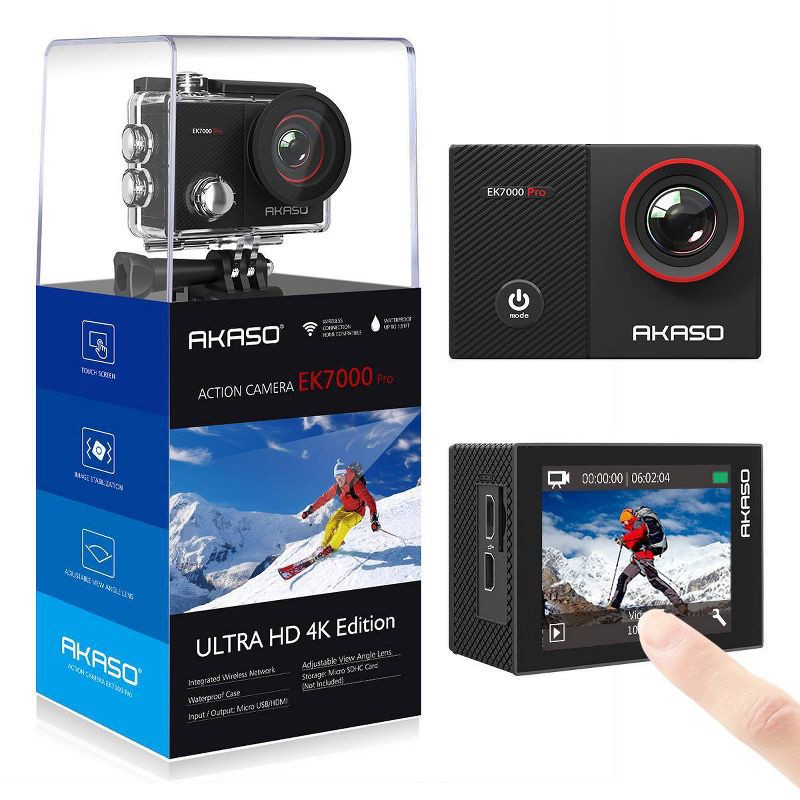 slide 2 of 10, Akaso EK7000 Pro, 1 ct