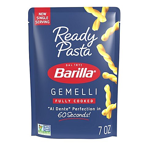 slide 1 of 1, Barilla Gemelli Ready Pasta 7oz Pouch - 7 OZ, 7 oz