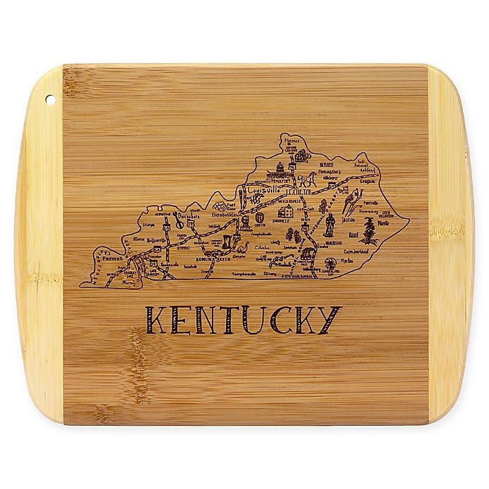 slide 1 of 1, Totally Bamboo Kentucky Slice of Life Cutting Board, 1 ct