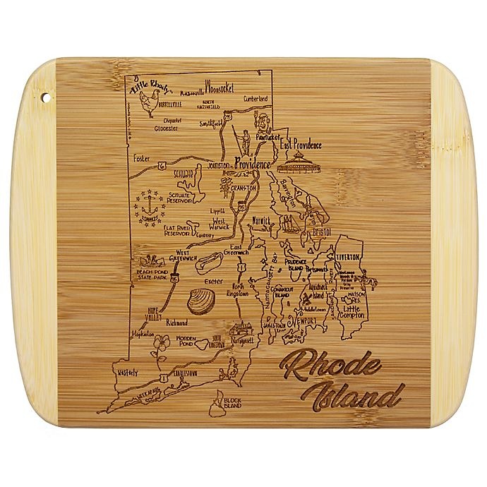 slide 1 of 1, Totally Bamboo Rhode Island Slice of Life Cutting Board, 1 ct