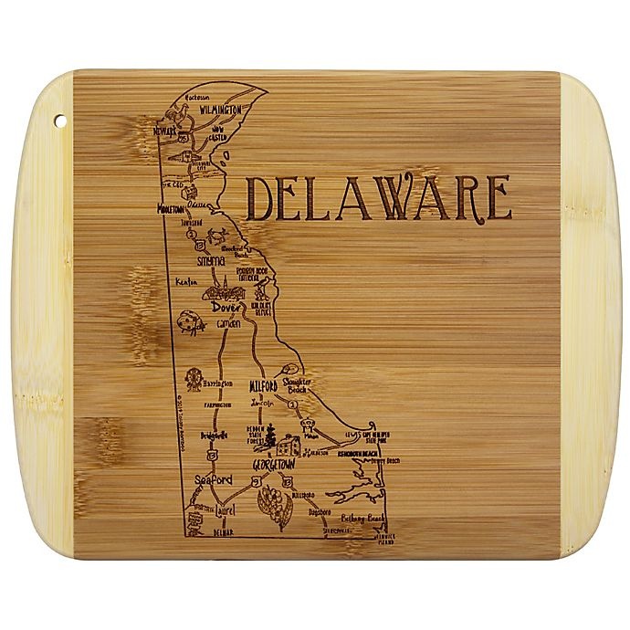 slide 1 of 1, Totally Bamboo Delaware Slice of Life Cutting Board, 1 ct