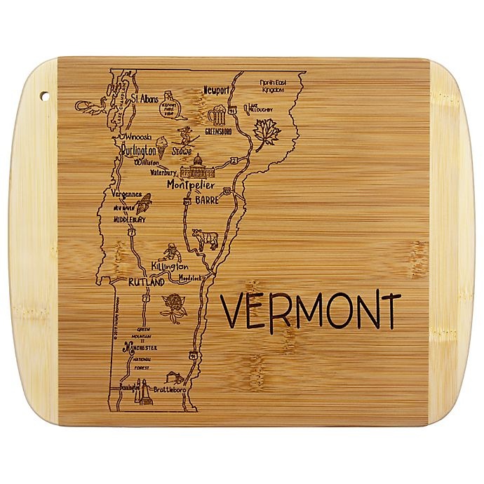 slide 1 of 1, Totally Bamboo Vermont Slice of Life Cutting Board, 1 ct