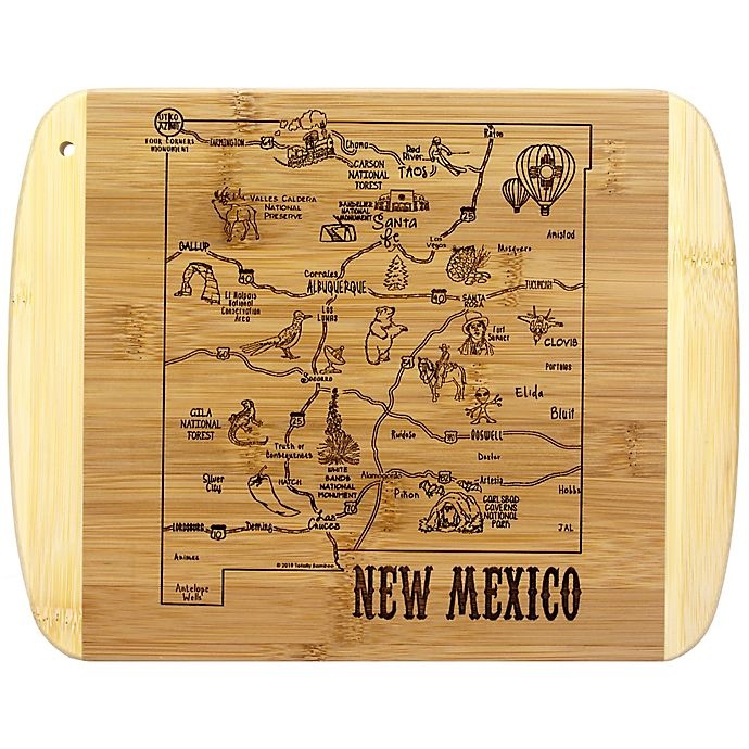 slide 1 of 1, Totally Bamboo New Mexico Slice of Life Cutting Board, 1 ct