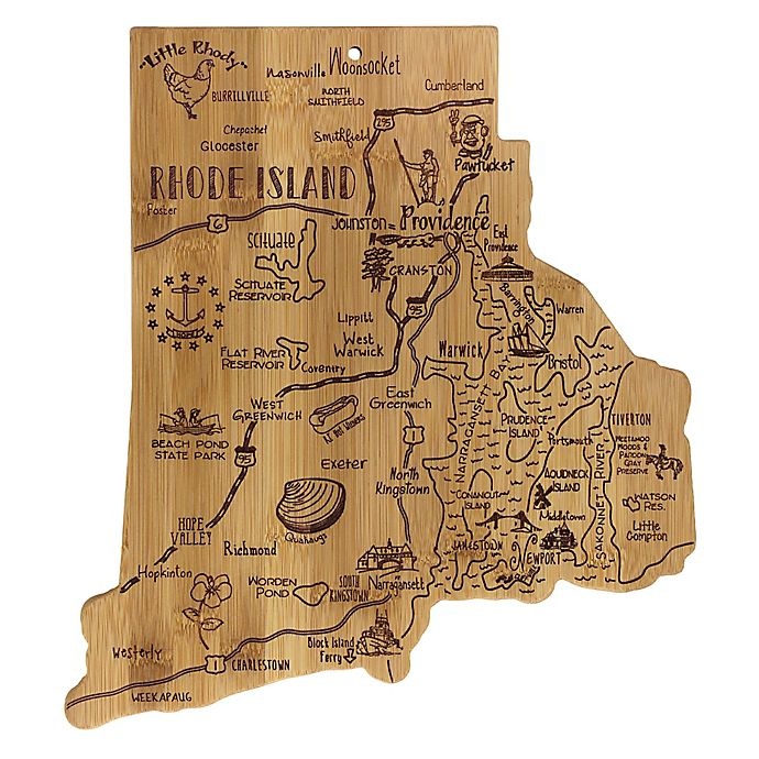 slide 1 of 1, Totally Bamboo Rhode Island Destination Cutting Board, 1 ct