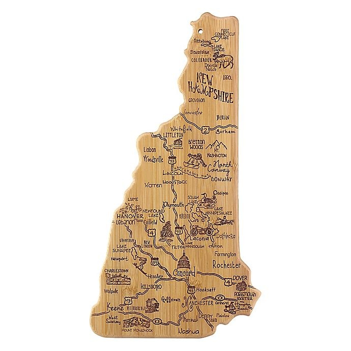 slide 1 of 1, Totally Bamboo New Hampshire Destination Cutting Board, 1 ct