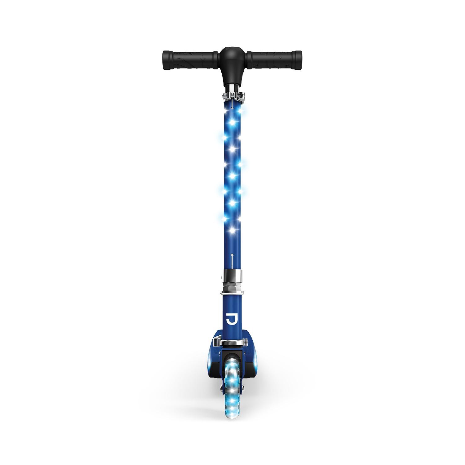 slide 1 of 5, Jupiter Light-Up Kick Scooter-Blue, 1 ct
