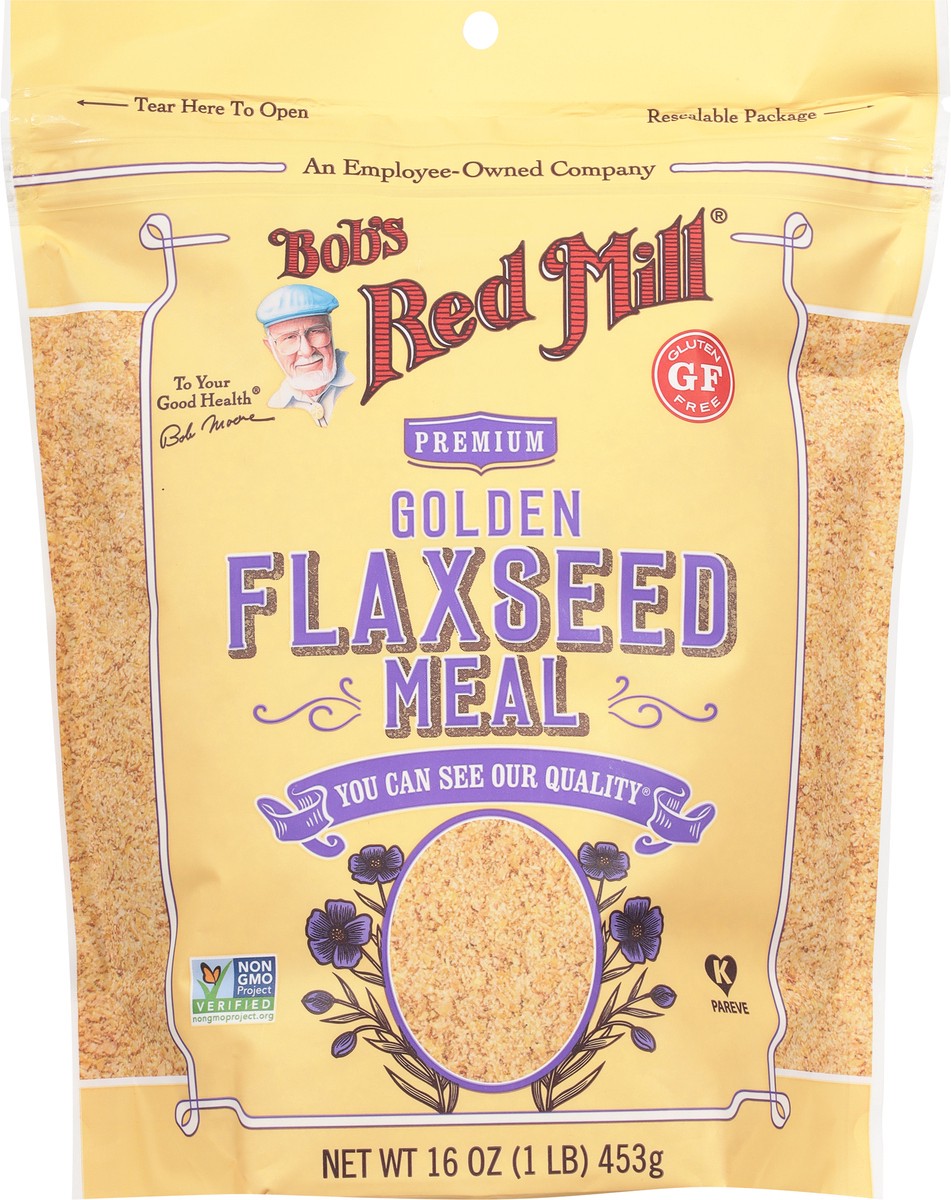 slide 6 of 11, Bob's Red Mill Golden Flaxseed Meal, 16 oz