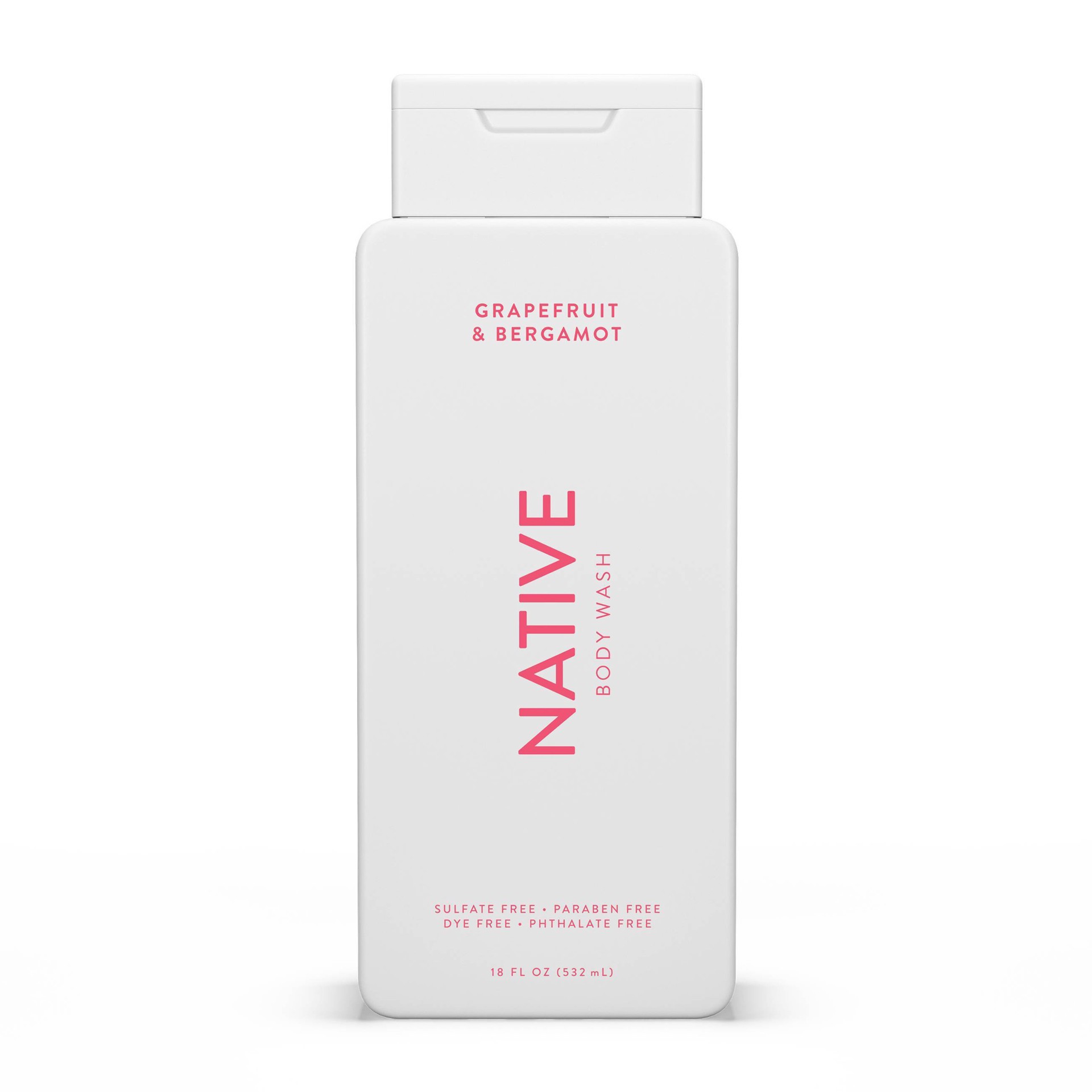 slide 1 of 2, Native Grapefruit & Bergamot Body Wash - 18 fl oz, 18 fl oz