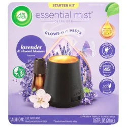 Air Wick Essential Mist Lavender & Almond Blossom Diffuser 1 Set