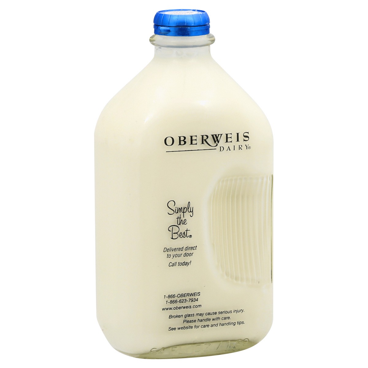 slide 2 of 9, Oberweis 2% Reduced Fat Milk 64.0 oz, 64 oz