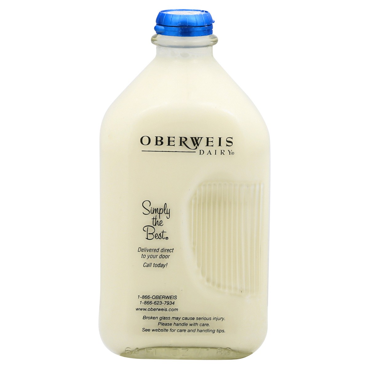slide 1 of 9, Oberweis 2% Reduced Fat Milk 64.0 oz, 64 oz