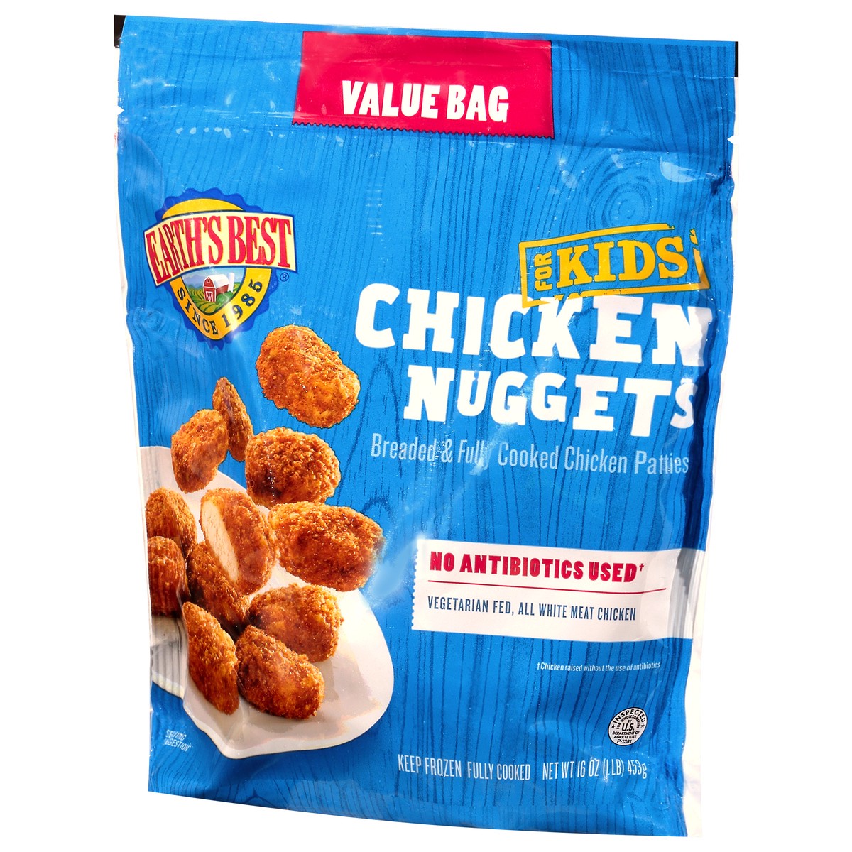 slide 3 of 9, Earth's Best for Kids Chicken Nuggets Value Bag 16 oz, 16 oz