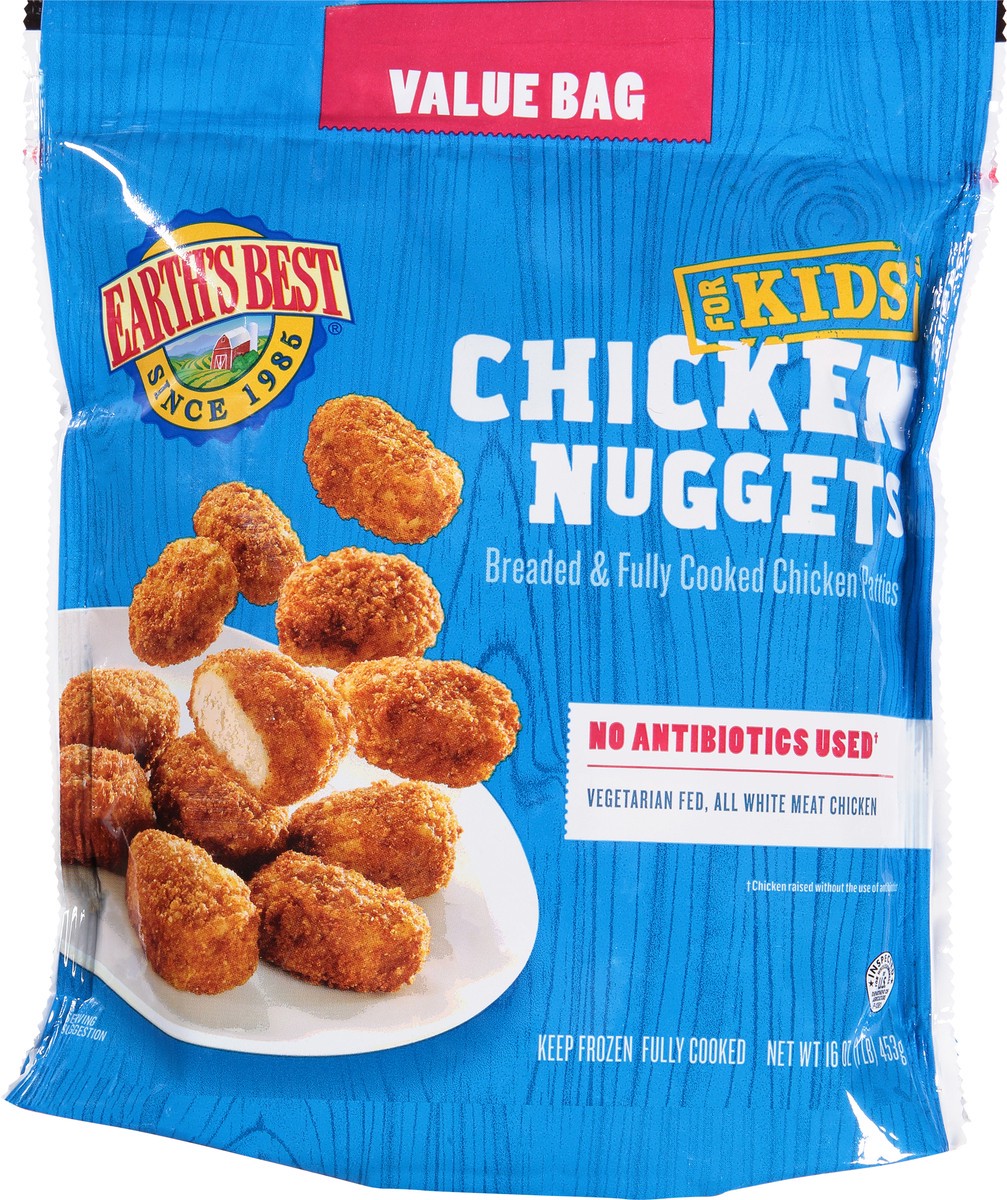 slide 6 of 9, Earth's Best for Kids Chicken Nuggets Value Bag 16 oz, 16 oz