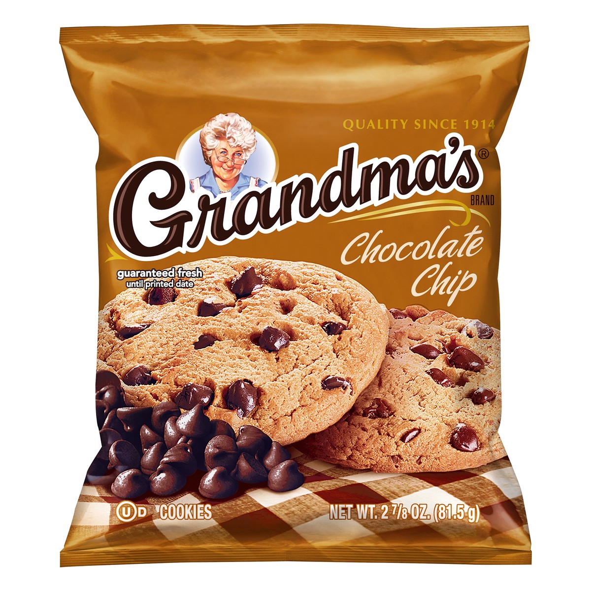 slide 1 of 3, Grandma's Chocolate Chip Cookies 2.875 oz, 2.88 oz