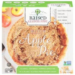 Raised Gluten Free Dutch Apple Pie 9 oz