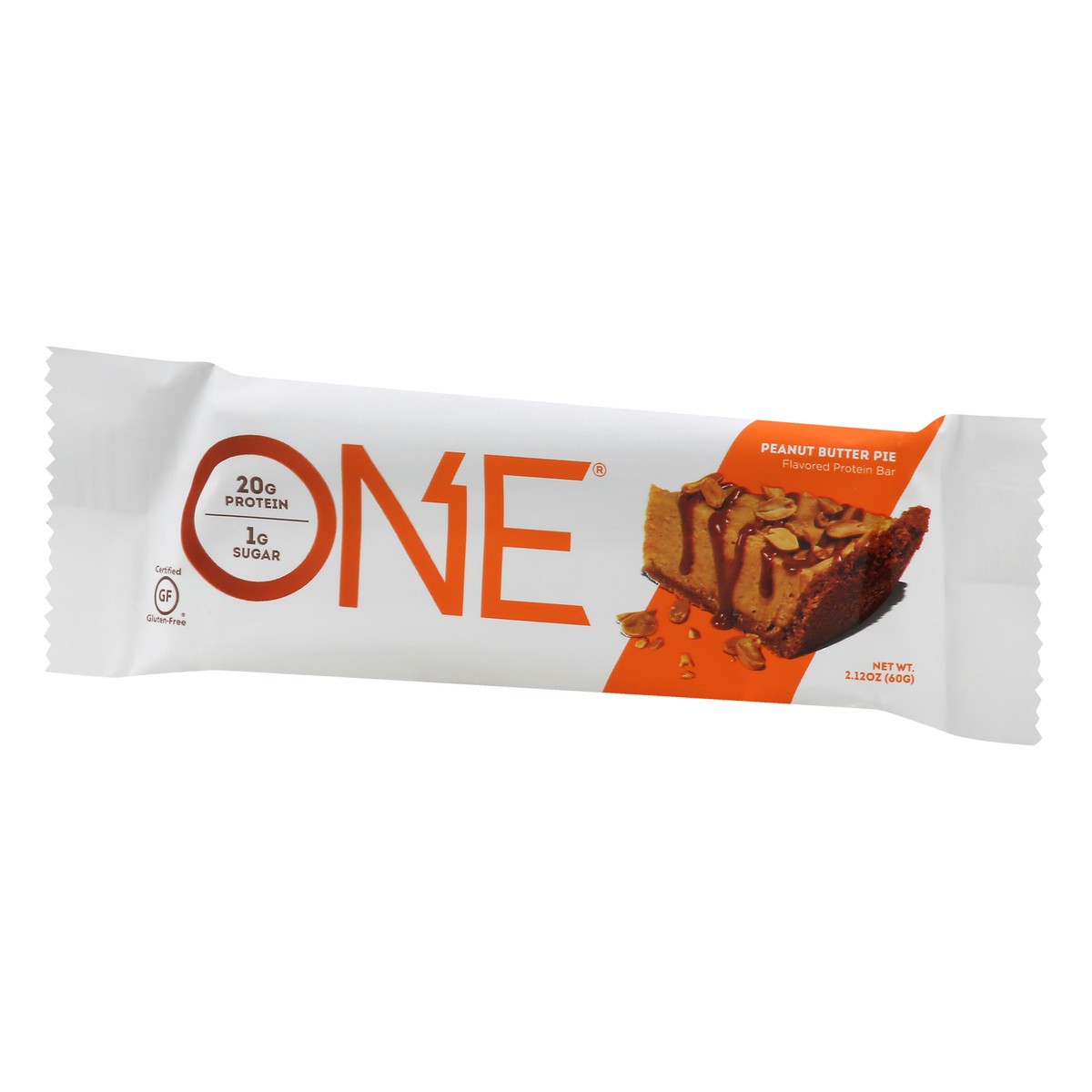 slide 3 of 9, ONE One Bar Peanut Butter Pie Protein Bar, 60 gram