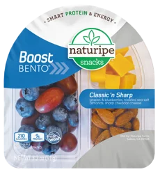 Naturipe Snacks Classic 'n Sharp Boost Bento 3.2 oz