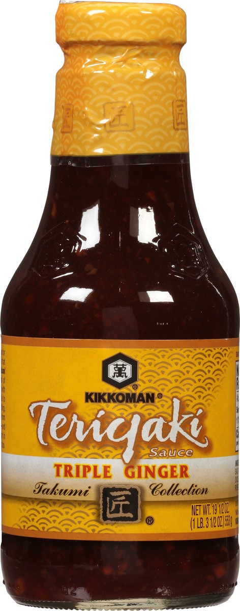 slide 6 of 9, Kikkoman Takumi Teriyaki Triple Ginger, 19 oz