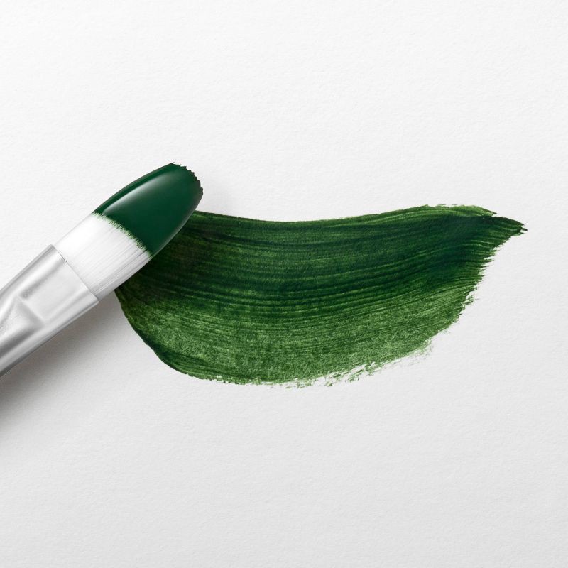 slide 3 of 3, 2 fl oz Satin Acrylic Paint Gray - Mondo Llama™: Multi-Surface, Non-Toxic, Water-Based Craft Paint, 2 fl oz