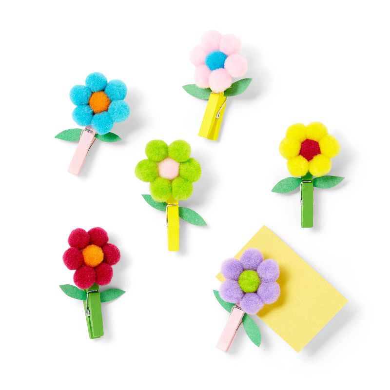 slide 3 of 3, 200ct Mini Pom-Poms - Mondo Llama™: Multicolor Craft Embellishments, Tiny Acrylic Poms, Ages 6+, 200 ct