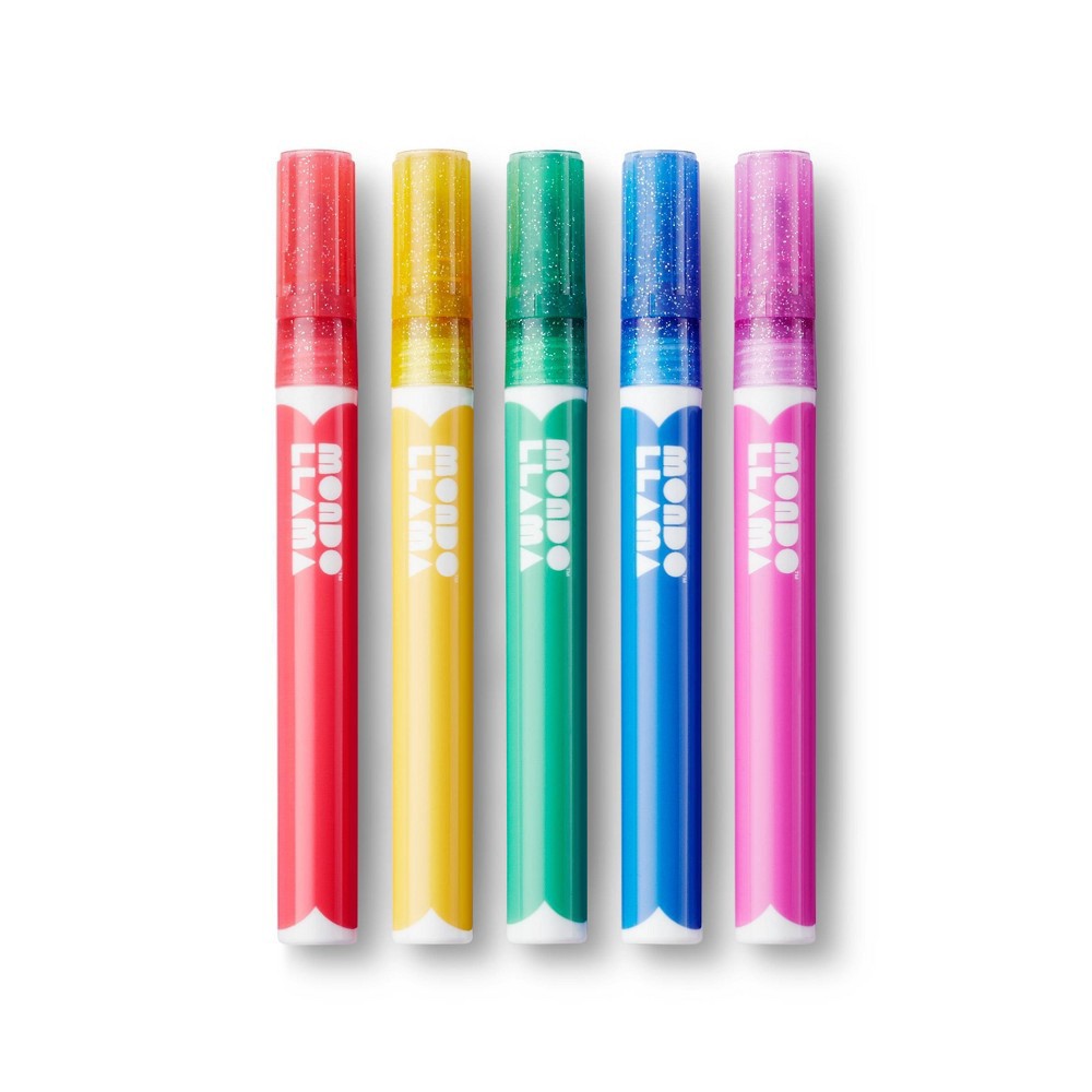 5ct Paint Markers Bullet Tip Glitter Mondo Llama 5 ct Shipt
