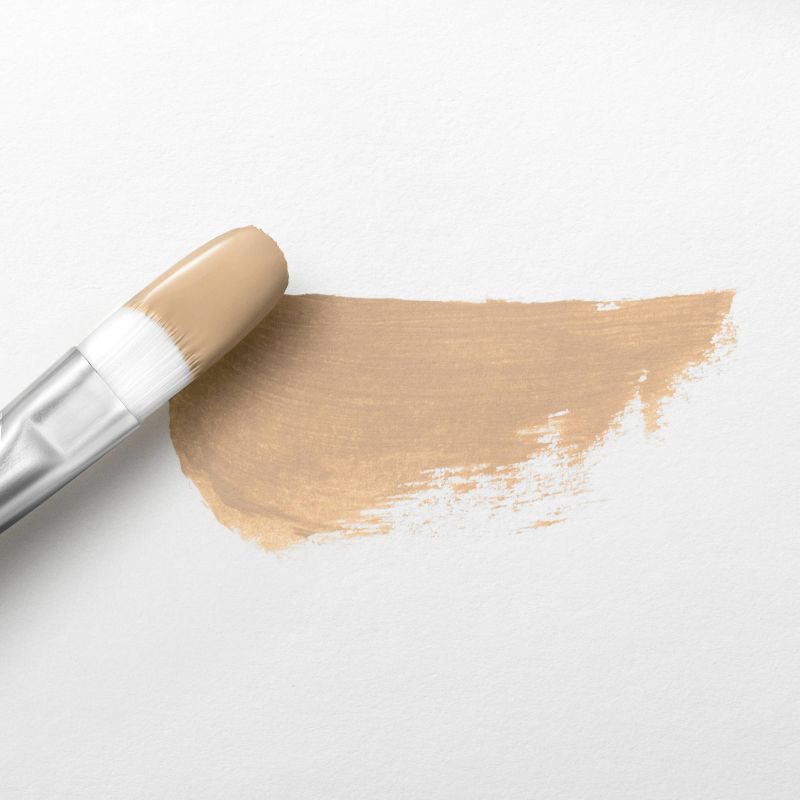 slide 3 of 3, 2 fl oz Satin Acrylic Paint Brown - Mondo Llama™: Multi-Surface, Non-Toxic, Water-Based, Craft Paint, Age 13+, 2 fl oz