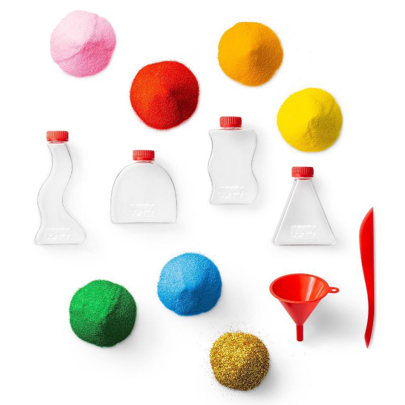 slide 2 of 4, Create-Your-Own Sand Art Kit - Mondo Llama™: DIY Sand Designs & Decoration in Jars, 13 Pieces, Ages 6+, 13 ct