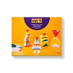 Create-Your-Own Sand Art Kit - Mondo Llama™: DIY Sand Designs & Decoration in Jars, 13 Pieces, Ages 6+