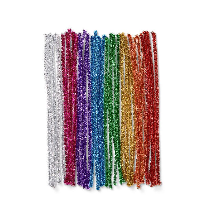 slide 2 of 3, 100ct Sparkle Fuzzy Sticks - Mondo Llama™, 100 ct