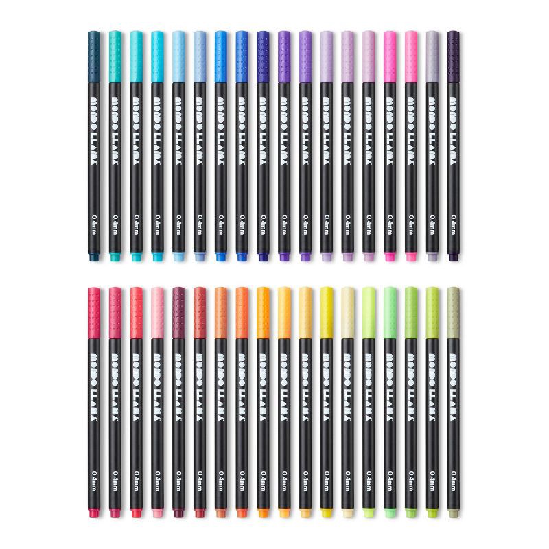 36ct Markers Super Fine Tip Classic Colors - Mondo Llama™