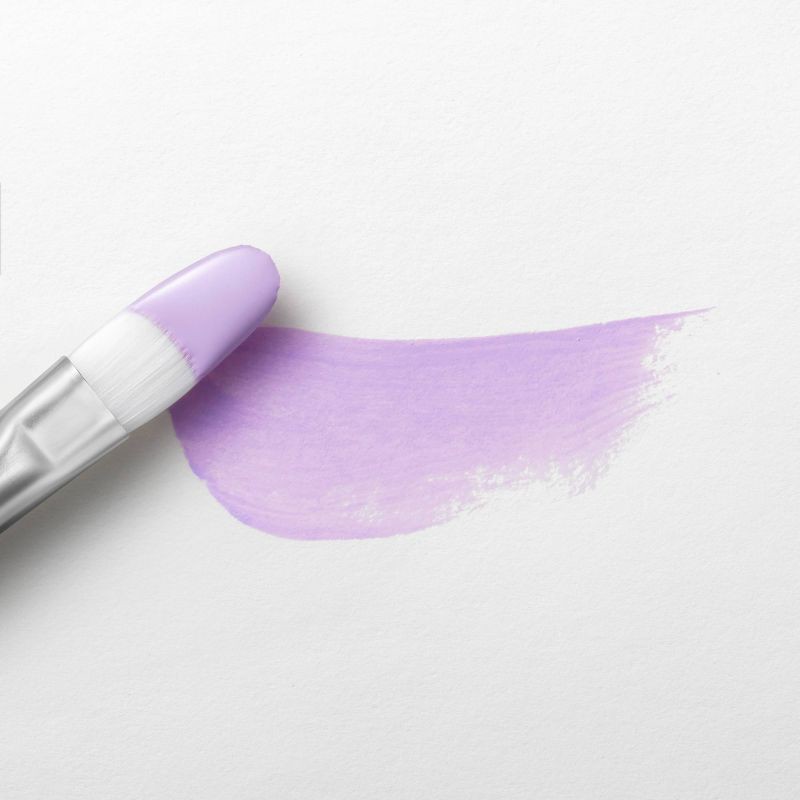 slide 3 of 3, 2 fl oz Satin Acrylic Paint Lavender - Mondo Llama™: Multi-Surface, Non-Toxic, Water-Based Craft Paint, 2 fl oz